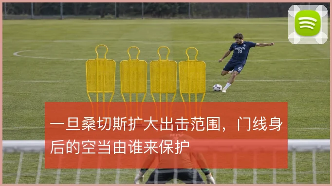 一旦桑切斯扩大出击范围，门线身后的空当由谁来保护