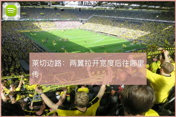 莱切边路：两翼拉开宽度后往哪里传